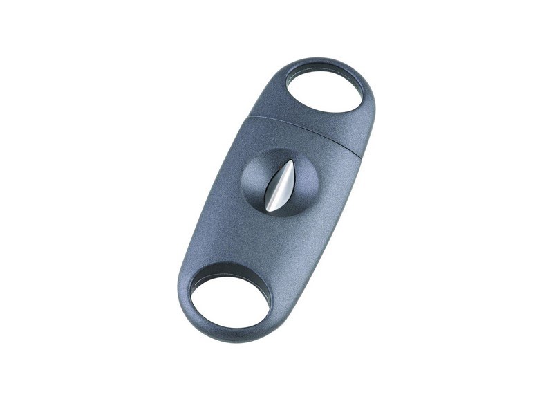 Xikar VX V-Cut Gunmetal, szivar ékvágó 64-es szivar gyűrű méretig - szürke